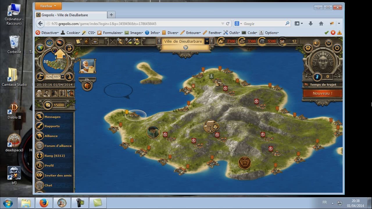 Grepolis Triche - Ressources illimités - Pierre 100% gratuit illimité - Grepolis