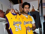 Abhishek Bachchan Launches NBA Store In Mumbai