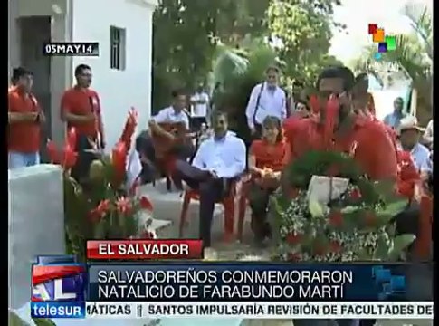 El Salvador conmemora 121 años del natalicio de Farabundo Martí