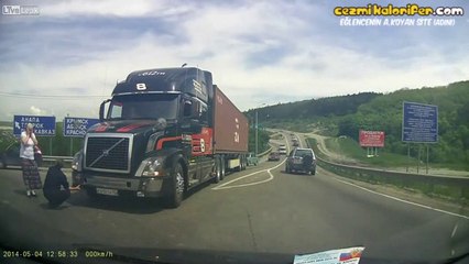 Volvo Fren Testi Virali Gibi Olay