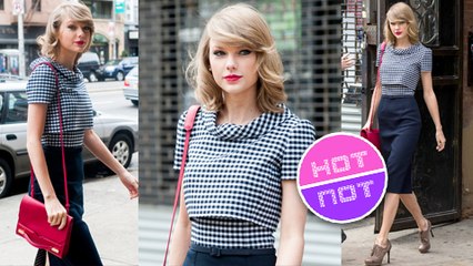 Taylor Swift Gym Fashion In New York City - Hot Or Not?
