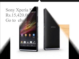 Sony Xperia SP in indiadimers.