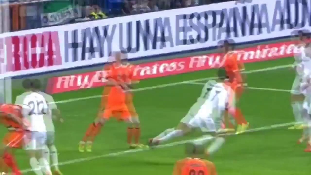 Cristiano Ronaldo Fantastic Back-Heel Goal against Valencia | HD