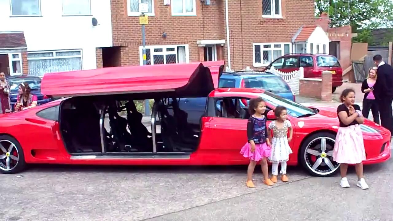 Ferrari limo