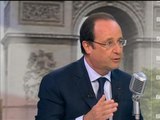 Hollande annonce 