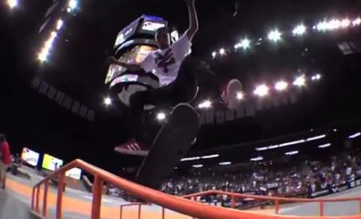 AWESOME bangin edit from Chaz Ortiz at Street League - Skateboard