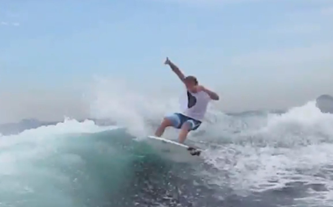 Flat fun day in Rio - Surf