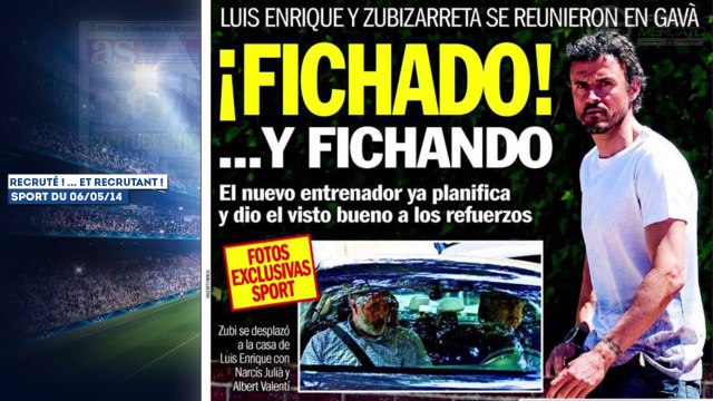 Luis Enrique prépare déjà le mercato du Barça, Tottenham a trouvé son futur coach