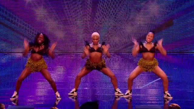 Britain's Got Talent 2013 - 049 - Unseen With Morrisons - David Walliams Gets His Booty Out!