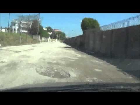 Aversa (CE) - Via dei Cappuccini dissestata, allarme dei residenti (05.05.14)