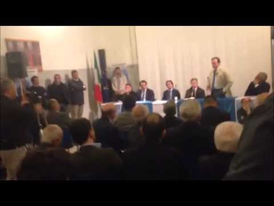 Frignano (CE) - Europee, incontro di FdI con Pagano e Alemanno (04.05.14)