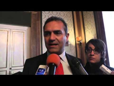 Napoli - De Magistris sui fatti di Roma (05.05.14)