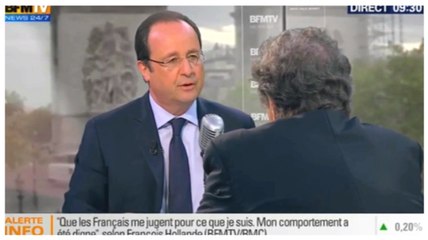 François Hollande : "Oui j'ai des regrets"
