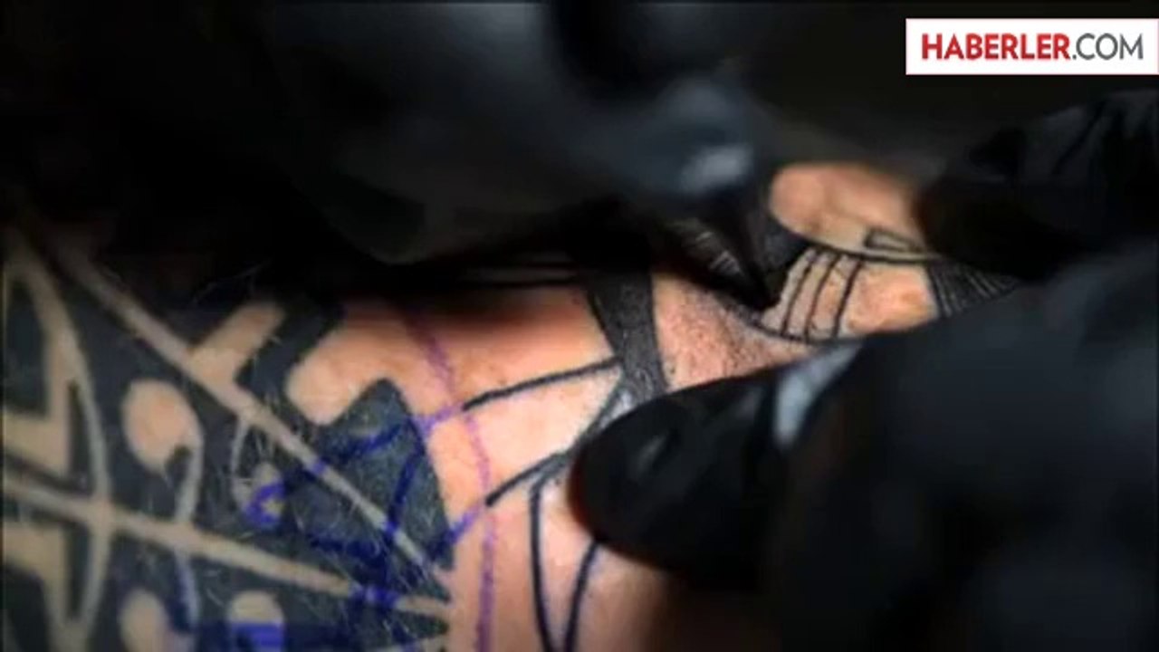 Hiç Yavaş Çekimde Dövme Yapımı İzlediniz mi?