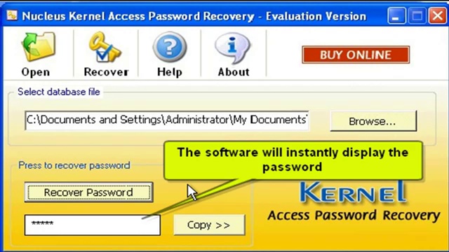 Database Recovery software