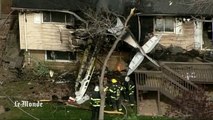 Etats-Unis : un petit avion s'écrase sur une maison