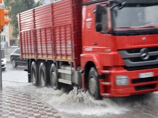 MANİSA SOMA'YI  YAĞMUR GÖLE ÇEVİRDİ (YILMAZ SARIPINAR MANİSA) 06052014