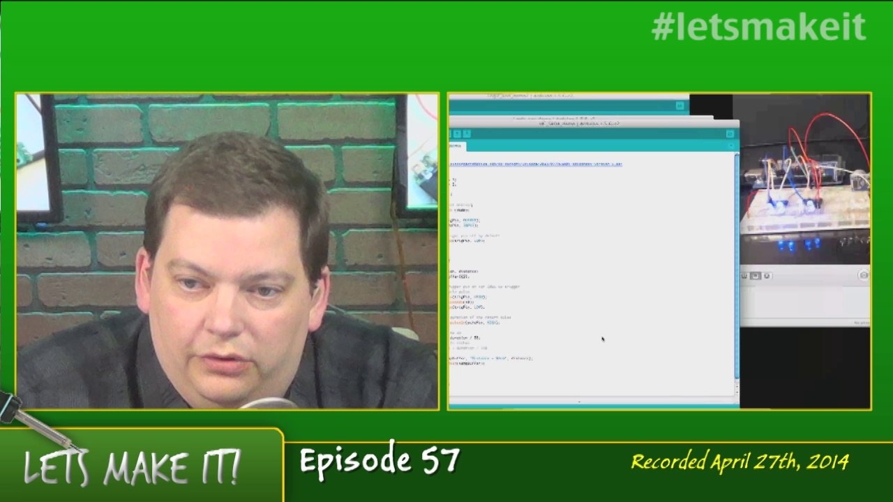 Logic Gates and HC-SR04 revisited - Let's Make It - Episode 57 - Tech-zen.tv - Alixa.tv