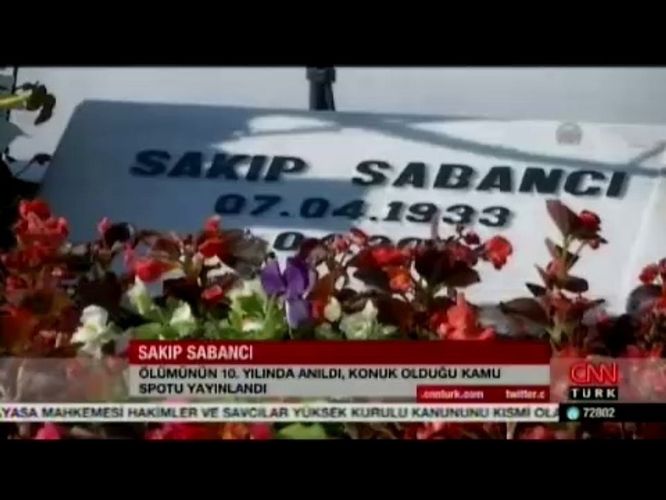 CNN Turk- Sakip Sabanci Anma Töreni- 2014