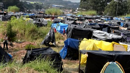 "Coupe du peuple": la nouvelle favela près de Sao Paulo