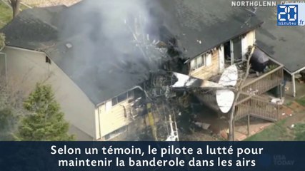 Il survit au crash de son avion dans une maison