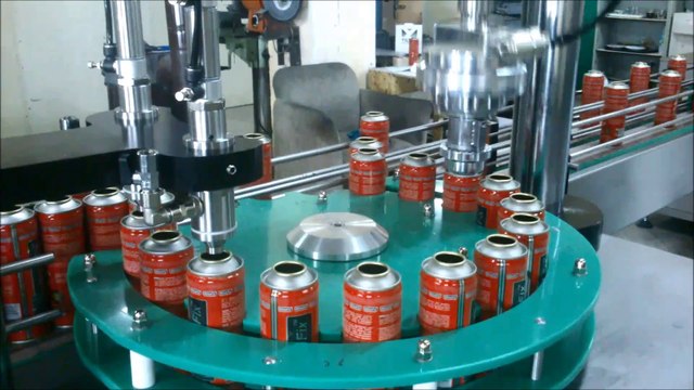 AEROSOL FILLING MACHINE FULL AUTOMATIC - OTOMATİK AEROSOL DOLUM MAKİNESİ 3