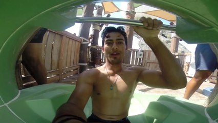 AMAZING WATERSLIDE POV by the Royals!!