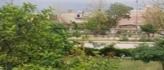Amazing Weather Captured In Gulistan Colony Faisalabad