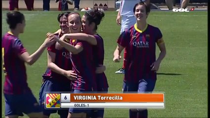 Barcelona Kadın Futbol Takımı oyuncusundan harika gol