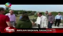 Çiğli Bel.Bşk. Hasan ARSLAN Sasalı'da incelemelerde bulundu.