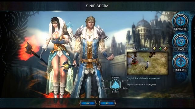 Joygame Kara Taht- Giriş ve Karakter Oluşturma