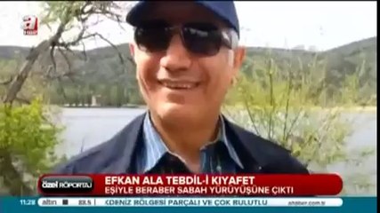 Efkan Ala, Tebdil-i kıyafet pazar yürüyüşünde FM HABER