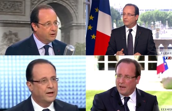 Hollande et les médias: Éléments de langage