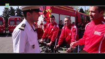 BMPM: Défi des Pompiers de l'Espoir - La collecte des dons du Bataillon