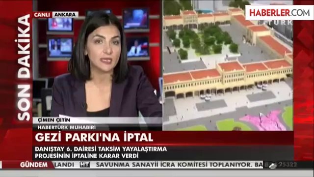 Danıştay, Taksim Projesini İptal Etti
