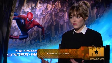 Jamie Foxx, Andrew Garfield, Emma Stone Talk "The Amazing Spiderman 2"