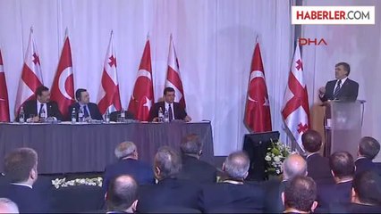 Gürcü İş Forumu Kapanış Oturumunda Konuştu