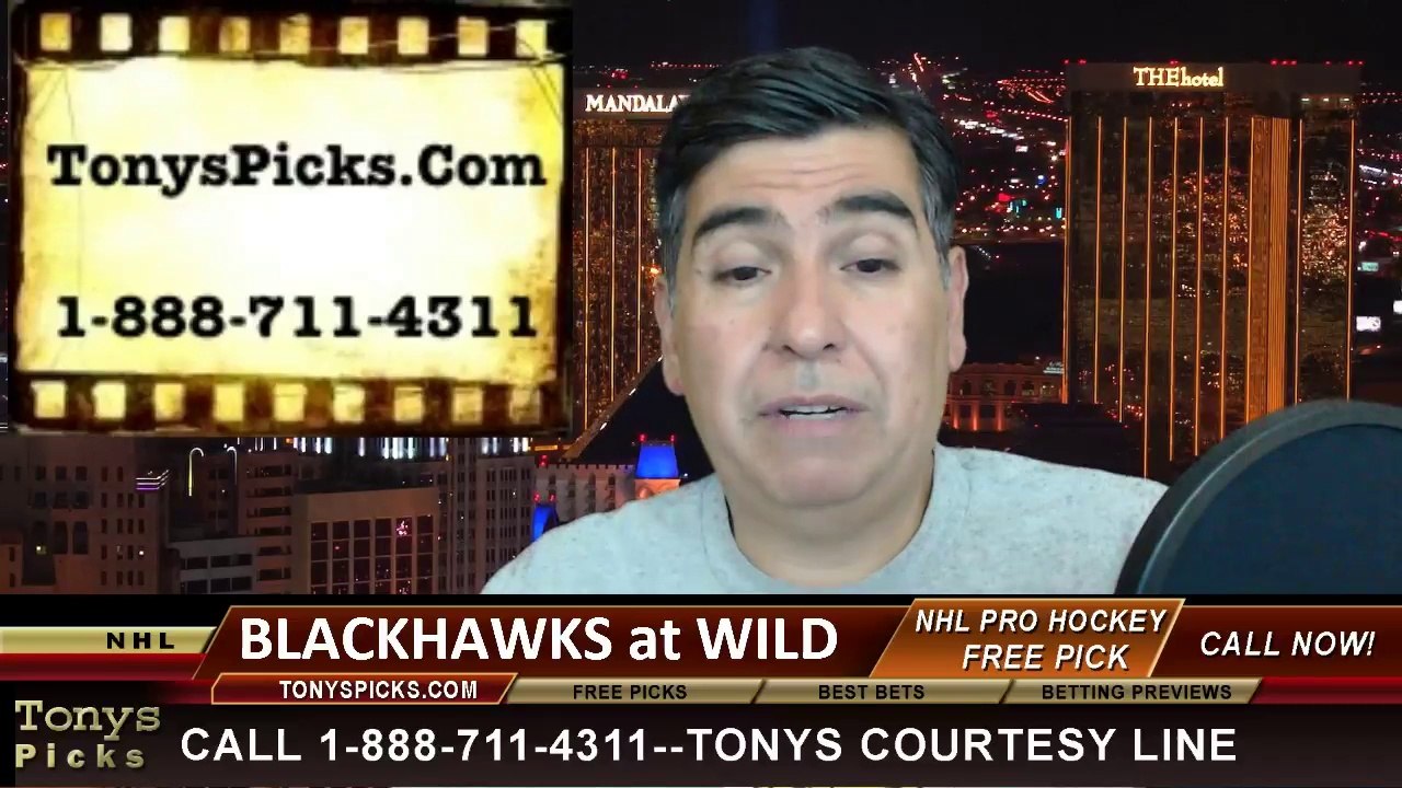 NHL Playoff Odds Game 3 Minnesota Wild vs. Chicago Blackhawks Pick Prediction Preview 5-6-2014