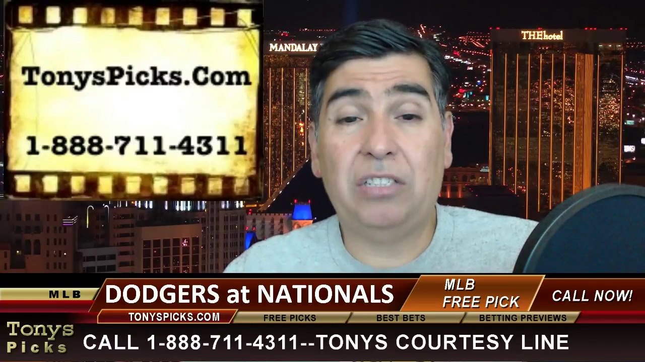 MLB Pick Washington Nationals vs. LA Dodgers Odds Prediction Preview 5-6-2014