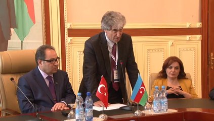 KÜNİB TANITIM GÜNLERİ PROF.DR.RAMAZAN KORKMAZ BAKÜ DEVLET ÜNİVERSİTE KONUŞMASI