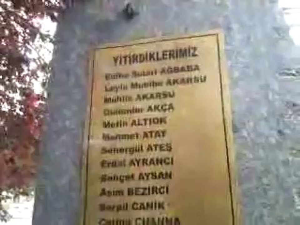 Sivasda yanan canların  Anıt mezarı