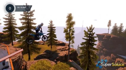 Cliffhanger - Médaille d'or - Trials Fusion