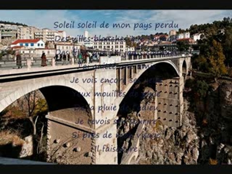 adieu mon pays ENRICO MACIAS- LIVE