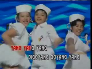 HELLO DANGDUT saskia, geofanny & anggi @ lagu anak anak