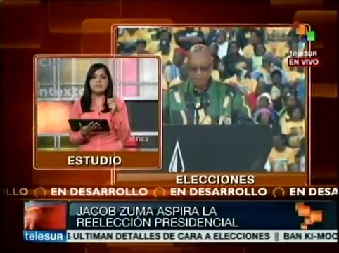 Sudáfrica irá mañana a las urnas; Zuma, favorito para la reelección