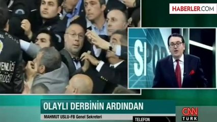 Mahmut Uslu, CNN Türk'te Çılgına Döndü