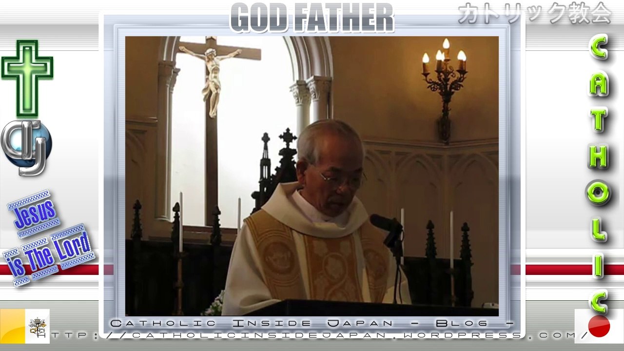 Catholic夙川教会08年死者の日ミサ説教。