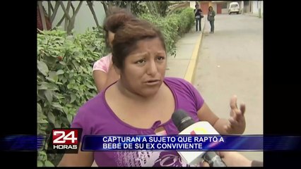 Detienen a hombre que raptó a bebé de su expareja para retomar relación