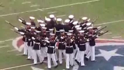 Awesome video of the USMC(Marines) Silent Drill Team