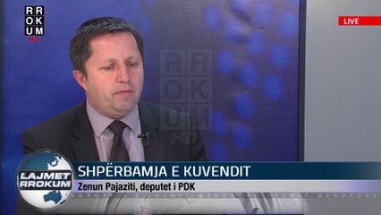 NE FOKUS: SHPERBAMJA E KUVENDIT. NE STUDIO ZENUN PAJAZITI